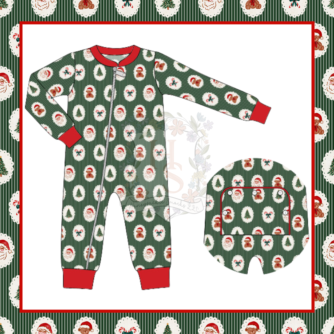 BOYS CHRISTMAS EVE DREAMS ZIP UP LOUNGEWEAR
